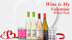 Wine is My Valentine - White 6 Pack
