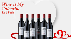 Wine is My Valentine - Red 6 Pack