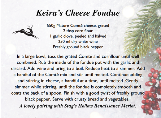 Keira’s Favourite Fondue